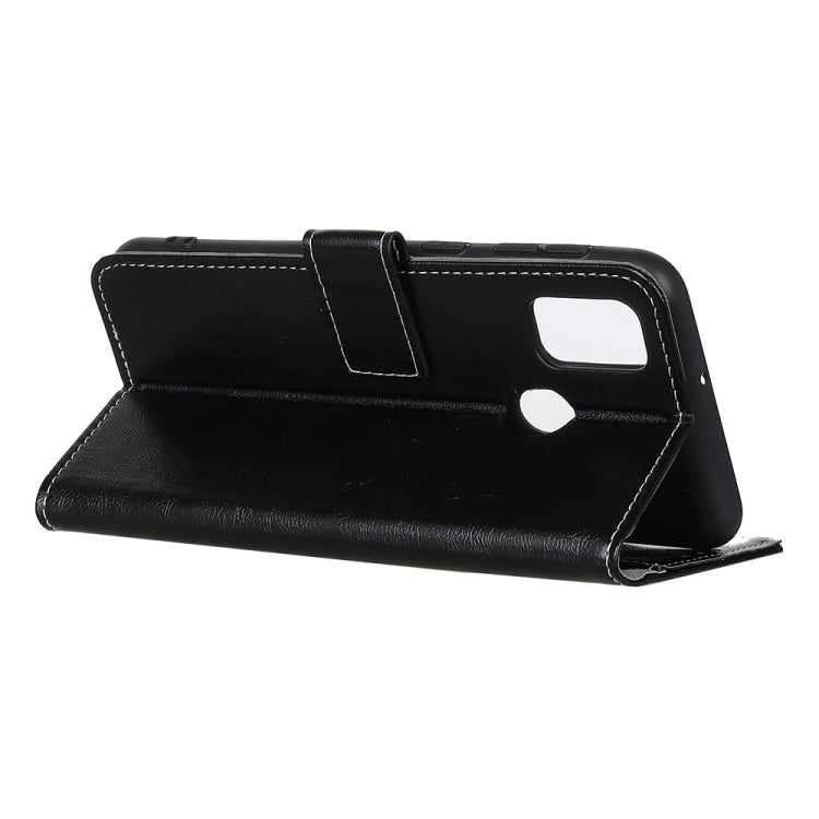 Per OPPO A53 2020 Retro Crazy Horse Texture Custodia in pelle a vibrazione orizzontale con supporto e slot per schede e cornice per foto e portafoglio, For OPPO A53 2020