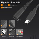 Adattatore ricarica USB Tipo C a DC 5,5x2,1 mm 100W