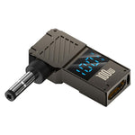 Adattatore Type-C a DC per ricarica PC 100W con display digitale