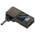 Adattatore Type-C a DC per ricarica PC 100W con display digitale