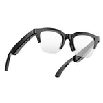 E60 ENC Occhiali Bluetooth Smart Audio con riduzione del rumore, E60 (Black), E60 (Transparent)