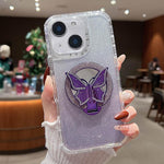 Custodia MagSafe con specchio glitter per iPhone 14