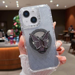 Custodia MagSafe con specchio glitter per iPhone 12-13 Pro Max
