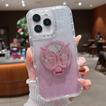 Custodia MagSafe con specchio glitter per iPhone 11 e 12