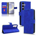 Custodia per telefono in pelle con chiusura magnetica Skin Feel, For Samsung Galaxy S25 Edge 5G, For Samsung Galaxy S25 5G, For Samsung Galaxy S25+ 5G, For Samsung Galaxy S25 Ultra 5G
