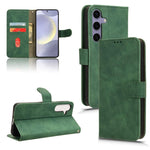Custodia per telefono in pelle con chiusura magnetica Skin Feel, For Samsung Galaxy S25 Edge 5G, For Samsung Galaxy S25 5G, For Samsung Galaxy S25+ 5G, For Samsung Galaxy S25 Ultra 5G