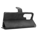 Custodia per telefono in pelle con chiusura magnetica Skin Feel, For Samsung Galaxy S25 Ultra 5G
