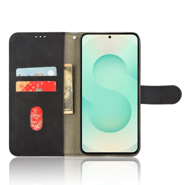 Custodia per telefono in pelle con chiusura magnetica Skin Feel, For Samsung Galaxy S25 Edge 5G, For Samsung Galaxy S25 5G, For Samsung Galaxy S25+ 5G, For Samsung Galaxy S25 Ultra 5G