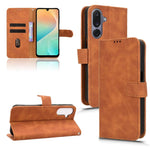 Custodia per telefono in pelle con chiusura magnetica Skin Feel, For Samsung Galaxy S26+ 5G, For Samsung Galaxy S26 5G, For Samsung Galaxy S25 FE 5G, For Samsung Galaxy M36 5G