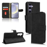 Custodia per telefono in pelle con chiusura magnetica Skin Feel, For Samsung Galaxy S26+ 5G, For Samsung Galaxy S26 5G, For Samsung Galaxy S25 FE 5G, For Samsung Galaxy M36 5G