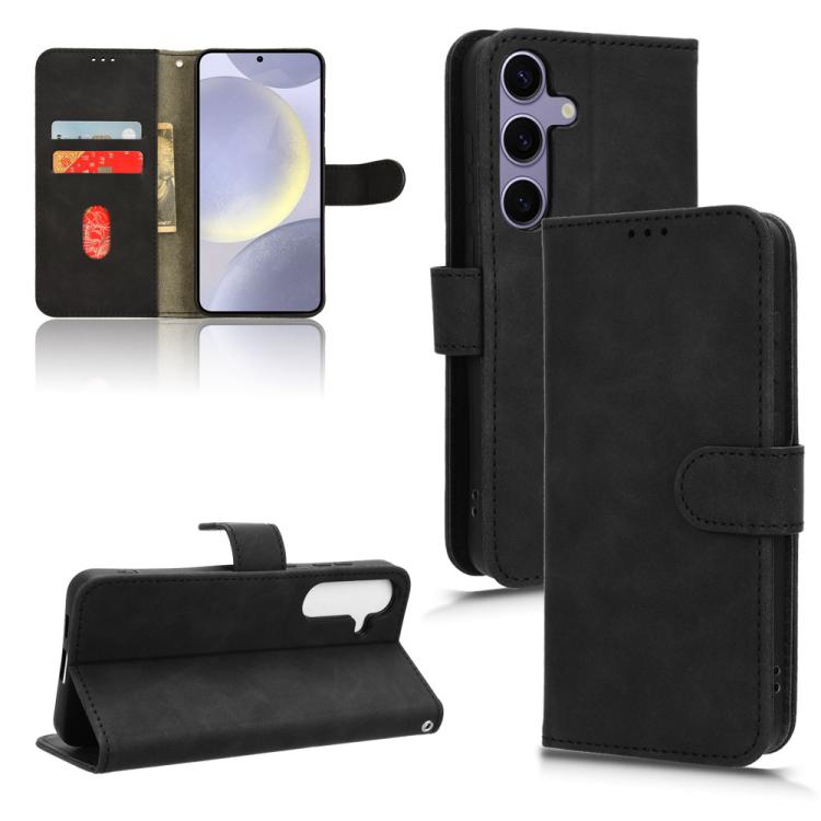 Custodia per telefono in pelle con chiusura magnetica Skin Feel, For Samsung Galaxy S26+ 5G, For Samsung Galaxy S26 5G, For Samsung Galaxy S25 FE 5G, For Samsung Galaxy M36 5G