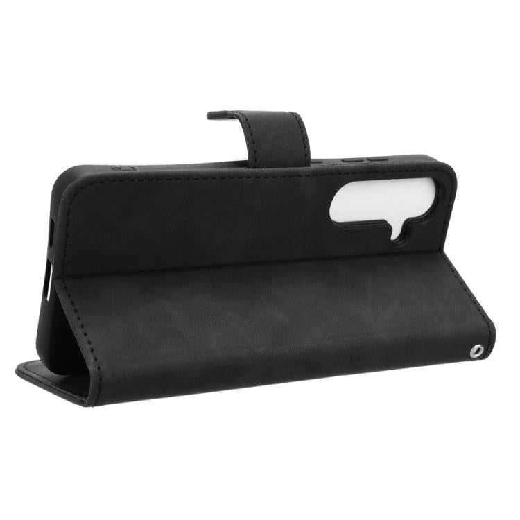 Custodia per telefono in pelle con chiusura magnetica Skin Feel, For Samsung Galaxy S26+ 5G, For Samsung Galaxy S26 5G, For Samsung Galaxy S25 FE 5G, For Samsung Galaxy M36 5G