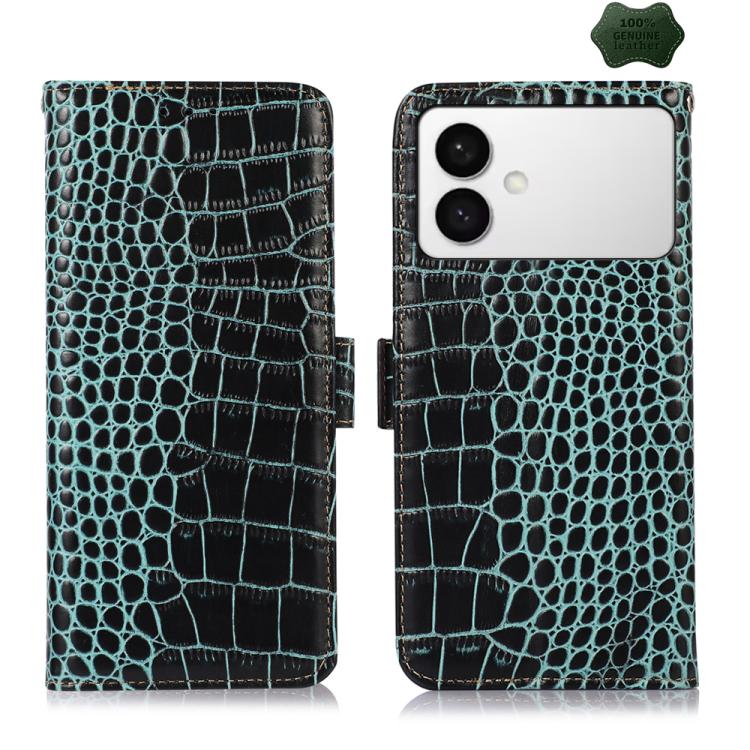 Custodia per telefono in pelle di vacchetta con strato superiore in coccodrillo, For Galaxy S26 FE 5G, For Samsung Galaxy S26 Edge 5G, For Samsung Galaxy S26 Ultra 5G, For Samsung Galaxy S26 5G, For Samsung Galaxy S25 FE 5G, For Samsung Galaxy S25 Edge 5G