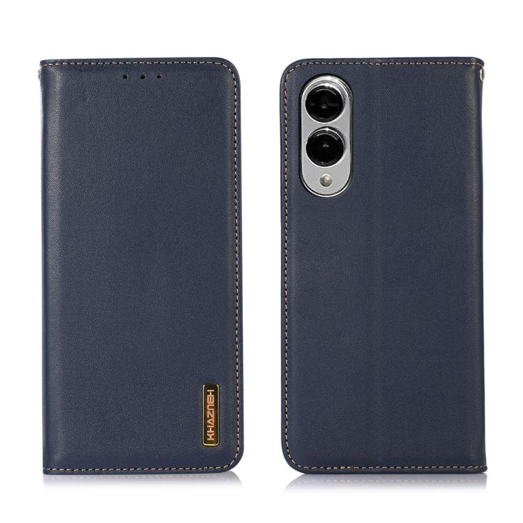 Custodia per telefono in pelle di vacchetta con strato superiore in nappa KHAZNEH, For Galaxy S26 FE 5G, For Samsung Galaxy S26 Edge 5G, For Samsung Galaxy S26 Ultra 5G, For Samsung Galaxy S26 5G, For Samsung Galaxy S25 FE 5G                           ...