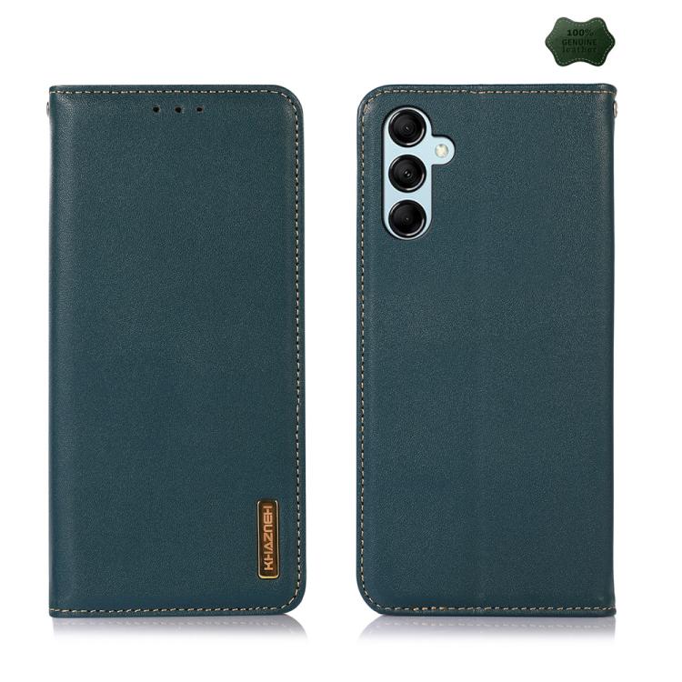 Custodia per telefono in pelle di vacchetta con strato superiore in nappa KHAZNEH, For Galaxy S26 FE 5G, For Samsung Galaxy S26 Edge 5G, For Samsung Galaxy S26 Ultra 5G, For Samsung Galaxy S26 5G, For Samsung Galaxy S25 FE 5G                           ...