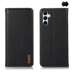 Custodia per telefono in pelle di vacchetta con strato superiore in nappa KHAZNEH, For Galaxy S26 FE 5G, For Samsung Galaxy S26 Edge 5G, For Samsung Galaxy S26 Ultra 5G, For Samsung Galaxy S26 5G, For Samsung Galaxy S25 FE 5G                           ...