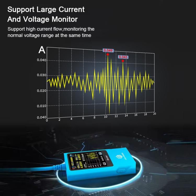 JCID iBooter Intelligent Real-time Current Analyzer Special Power Cord For iPhone 12-14 Series, JCID iBooter