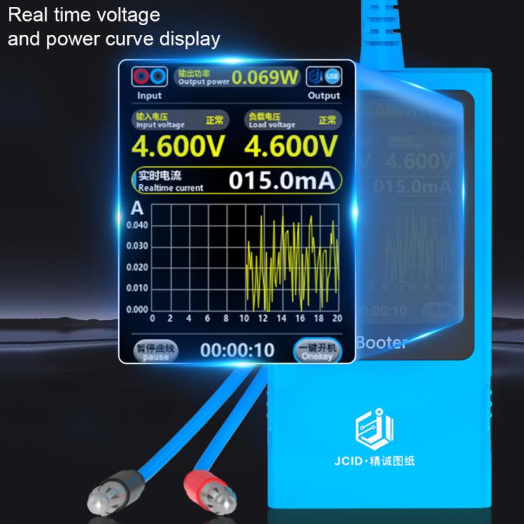 JCID iBooter Intelligent Real-time Current Analyzer Special Power Cord For iPhone 12-14 Series, JCID iBooter