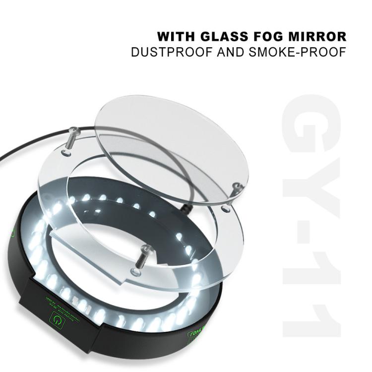 Mijing GY-11 Dust-proof and Smoke-proof Microscope Assisted Touch Ring Light Source, Mijing GY-11