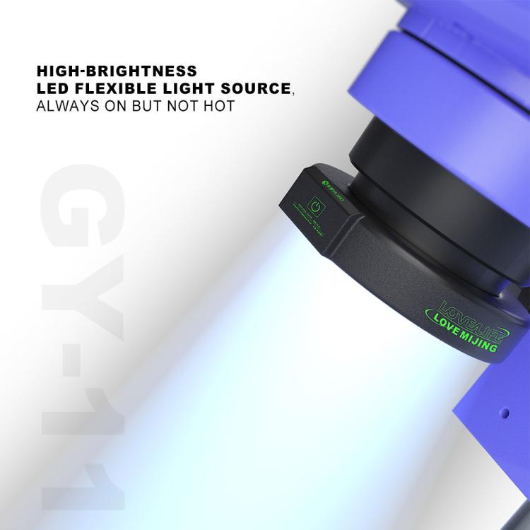 Mijing GY-11 Dust-proof and Smoke-proof Microscope Assisted Touch Ring Light Source, Mijing GY-11