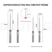 Sonda multimetro superconduttrice multifunzionale in acciaio inossidabile Mijing BX-12 2000V / 20A, Mijing BX-12