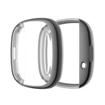 Custodia protettiva in TPU con pacchetto completo di placcatura, For Fitbit Versa 3 / Versa Sense