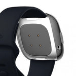 Custodia protettiva in TPU con pacchetto completo di placcatura, For Fitbit Versa 3 / Versa Sense