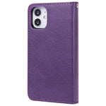 Custodia portafoglio in pelle PU staccabile per iPhone 12