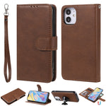 Custodia portafoglio in pelle PU staccabile per iPhone 12