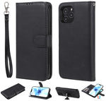 Custodia portafoglio in pelle PU staccabile per iPhone 12