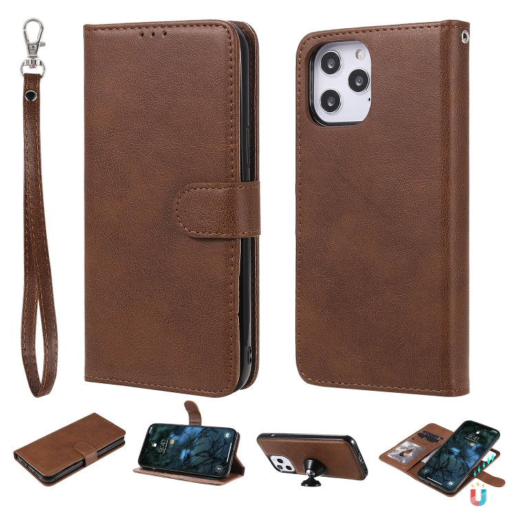 Custodia portafoglio in pelle PU staccabile per iPhone 12