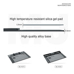 Mijing Fixed Rod Diameter 32mm Universal Microscope Aluminum Alloy Big Base, MJ-4030, MJ-4070