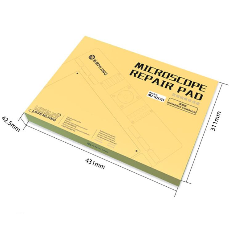 Mijing Fixed Rod Diameter 32mm Universal Microscope Aluminum Alloy Big Base, MJ-4030, MJ-4070