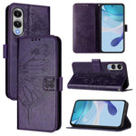 Custodia per telefono in pelle con farfalla in rilievo, For Samsung Galaxy S26 Ultra 5G, For Samsung Galaxy S26 5G, For Samsung Galaxy S25 Edge 5G