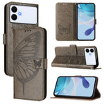 Custodia per telefono in pelle con farfalla in rilievo, For Galaxy S26 FE 5G, For Samsung Galaxy S26+ 5G, For Samsung Galaxy S26 Edge 5G