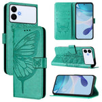 Custodia per telefono in pelle con farfalla in rilievo, For Galaxy S26 FE 5G, For Samsung Galaxy S26+ 5G, For Samsung Galaxy S26 Edge 5G