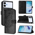 Custodia per telefono in pelle con farfalla in rilievo, For Galaxy S26 FE 5G, For Samsung Galaxy S26+ 5G, For Samsung Galaxy S26 Edge 5G