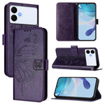 Custodia per telefono in pelle con farfalla in rilievo, For Galaxy S26 FE 5G, For Samsung Galaxy S26+ 5G, For Samsung Galaxy S26 Edge 5G