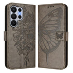 Custodia per telefono in pelle con farfalla in rilievo, For Samsung Galaxy S26 Ultra 5G, For Samsung Galaxy S26 5G, For Samsung Galaxy S25 Edge 5G