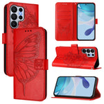 Custodia per telefono in pelle con farfalla in rilievo, For Samsung Galaxy S26 Ultra 5G, For Samsung Galaxy S26 5G, For Samsung Galaxy S25 Edge 5G