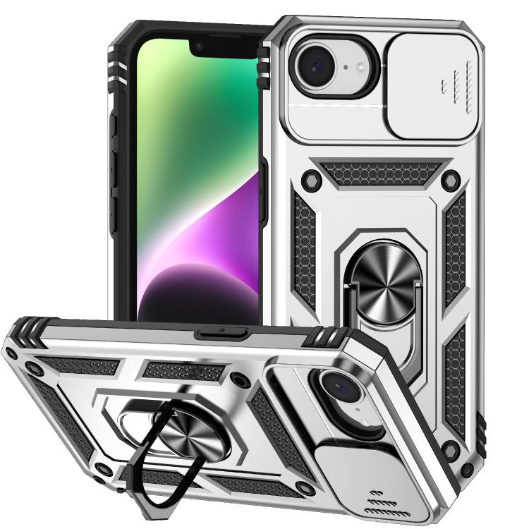 Custodia per telefono con supporto scorrevole Camshield, For iPhone 17e / 16e, For iPhone 17 Pro Max, For iPhone 17 Pro