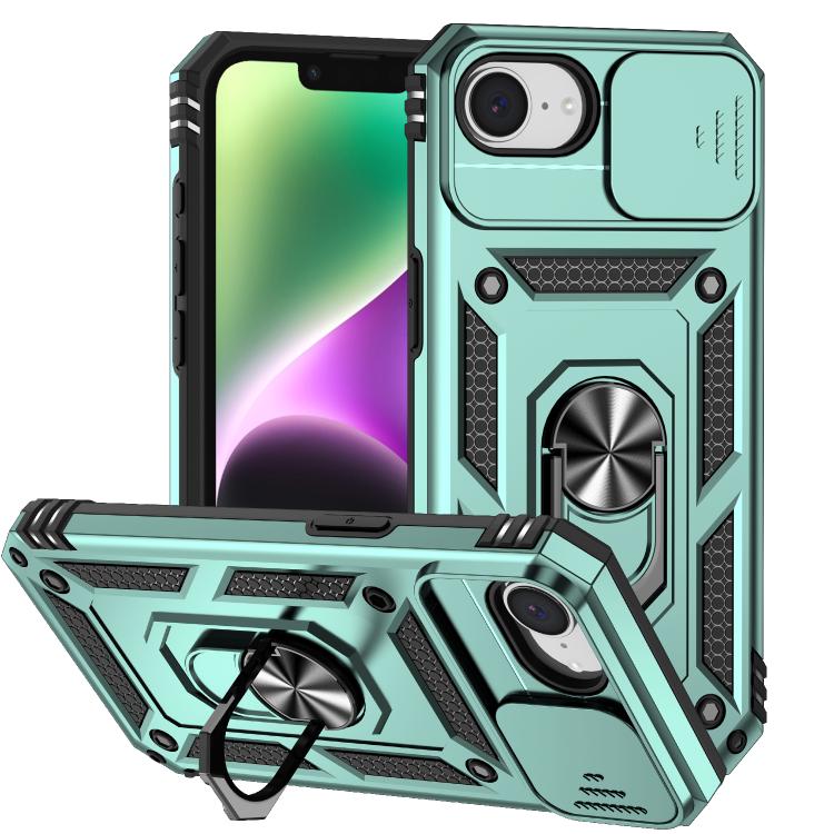 Custodia per telefono con supporto scorrevole Camshield, For iPhone 17e / 16e, For iPhone 17 Pro Max, For iPhone 17 Pro