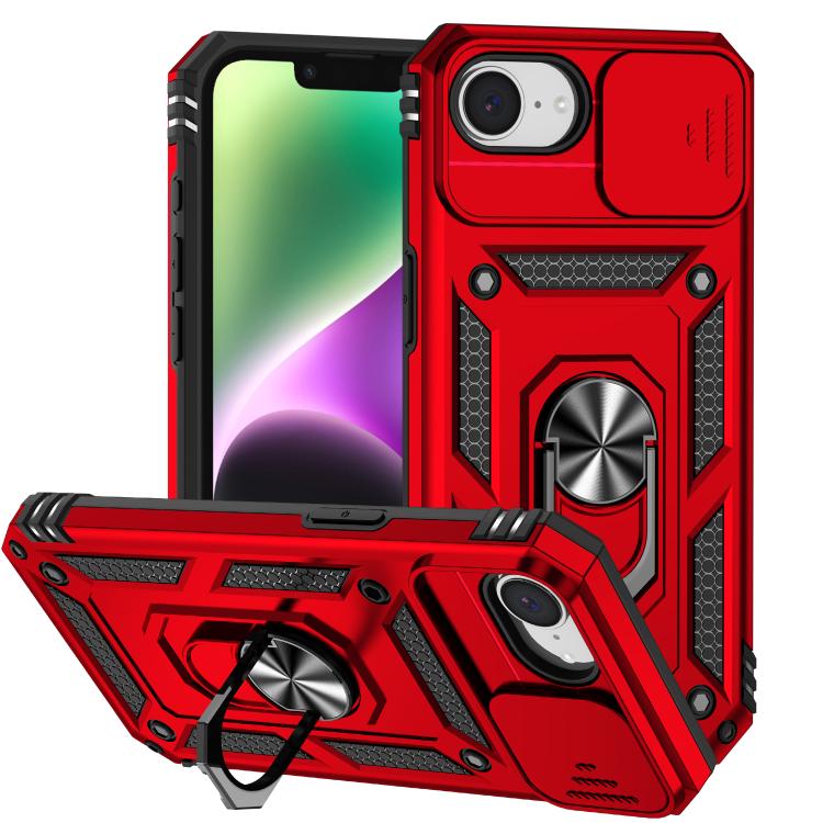 Custodia per telefono con supporto scorrevole Camshield, For iPhone 17e / 16e, For iPhone 17 Pro Max, For iPhone 17 Pro
