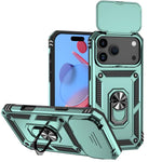 Custodia per telefono con supporto scorrevole Camshield, For iPhone 17e / 16e, For iPhone 17 Pro Max, For iPhone 17 Pro
