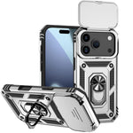 Custodia per telefono con supporto scorrevole Camshield, For iPhone 17e / 16e, For iPhone 17 Pro Max, For iPhone 17 Pro