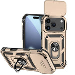 Custodia per telefono con supporto scorrevole Camshield, For iPhone 17e / 16e, For iPhone 17 Pro Max, For iPhone 17 Pro