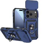 Custodia per telefono con supporto scorrevole Camshield, For iPhone 17e / 16e, For iPhone 17 Pro Max, For iPhone 17 Pro