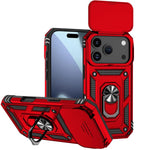 Custodia per telefono con supporto scorrevole Camshield, For iPhone 17e / 16e, For iPhone 17 Pro Max, For iPhone 17 Pro