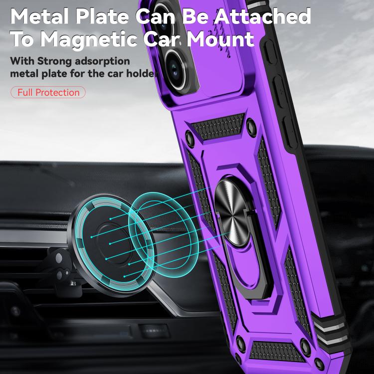 Custodia per telefono con supporto scorrevole Camshield, For iPhone 17, For iPhone Air
