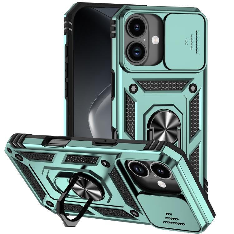 Custodia per telefono con supporto scorrevole Camshield, For iPhone 17, For iPhone Air